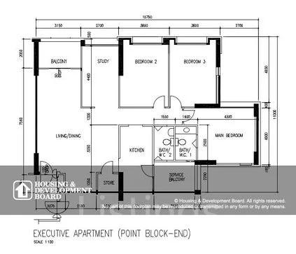 290C Bukit Batok East Avenue 3 HDB Apartment For Rent, $4,200, 4 Bed 2 Bath 1,518 sqft $2.77 psf