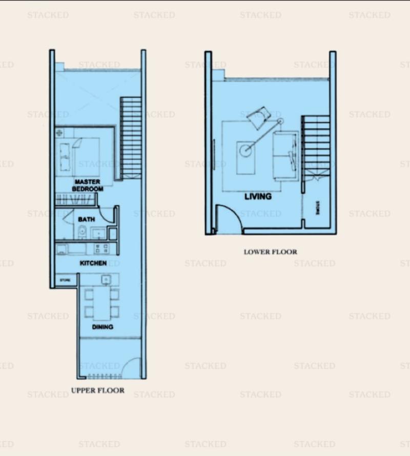 The Rochester Residences Apartment For Rent, $4,350, 1 Bed 1 Bath 840 sqft $5.18 psf