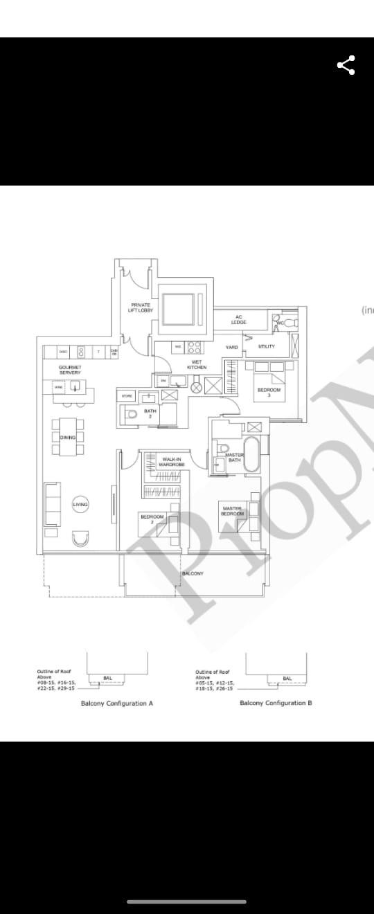 Condominium for Rent, Marina One Residences Condominium For Rent, $13,800, 2 Bed 3 Bath 1,528 sqft $9.03 psf, SGD 13,800 | 99-year Leasehold