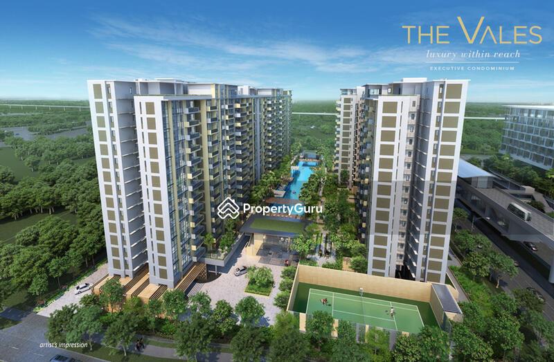 Executive Condominium for Rent, The Vales, SGD 2,300 | 99-year lease