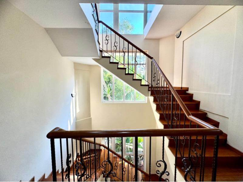 Renovated modern bungalow, covered pool, serene and quiet, mins to MRT & schools! Bungalow House For Rent, $22,000, 5 Bed 6 Bath 5,200 sqft $4.23 psf