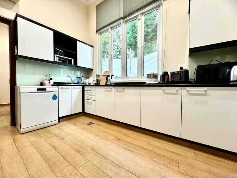 Renovated modern bungalow, covered pool, serene and quiet, mins to MRT & schools! Bungalow House For Rent, $22,000, 5 Bed 6 Bath 5,200 sqft $4.23 psf