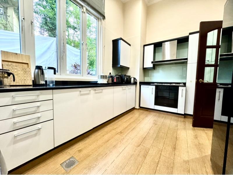 Renovated modern bungalow, covered pool, serene and quiet, mins to MRT & schools! Bungalow House For Rent, $22,000, 5 Bed 6 Bath 5,200 sqft $4.23 psf