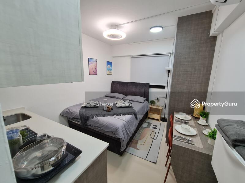 Prop-GPT: HDB Flat:   Coliving Studio in between Bedok Reservoir and Bedok MRT