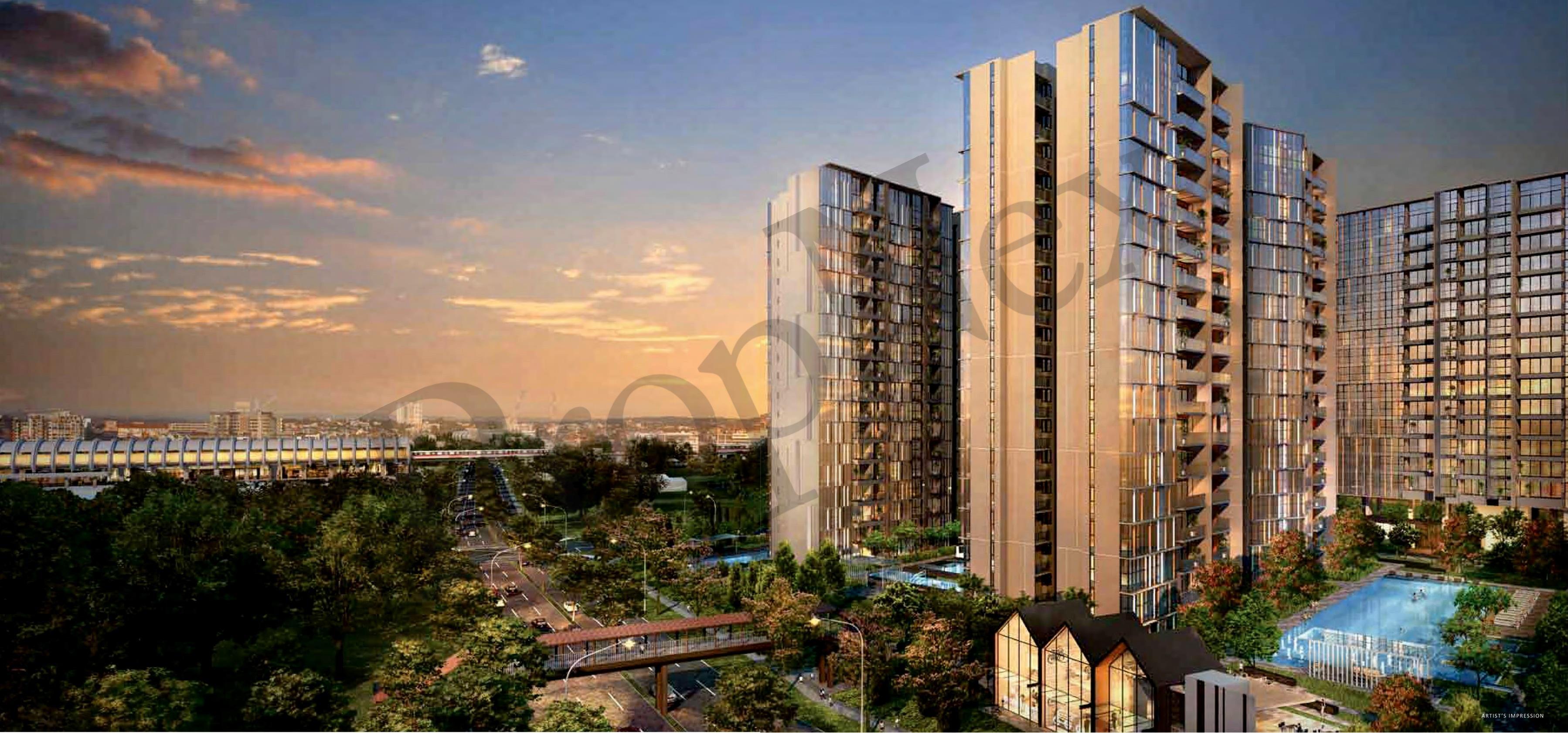 Prop-GPT: Condominium: D14  Sims Urban Oasis