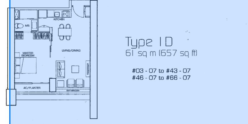 Apartment for Rent: Marina, D01, 018987