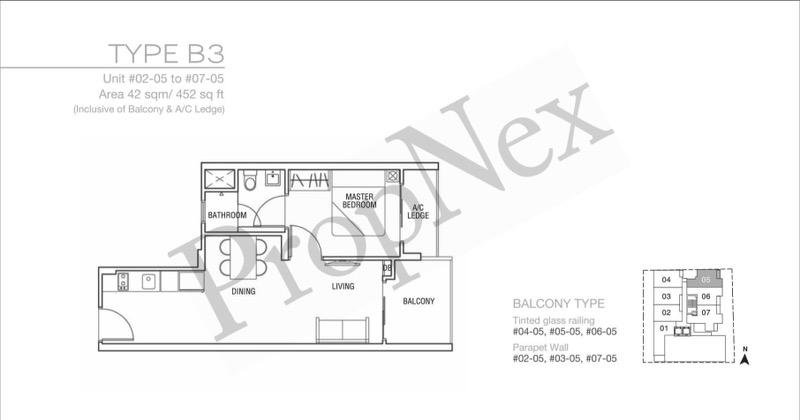 Viento Condominium For Rent, $2,800, 1 Bed 1 Bath 452 sqft $6.19 psf