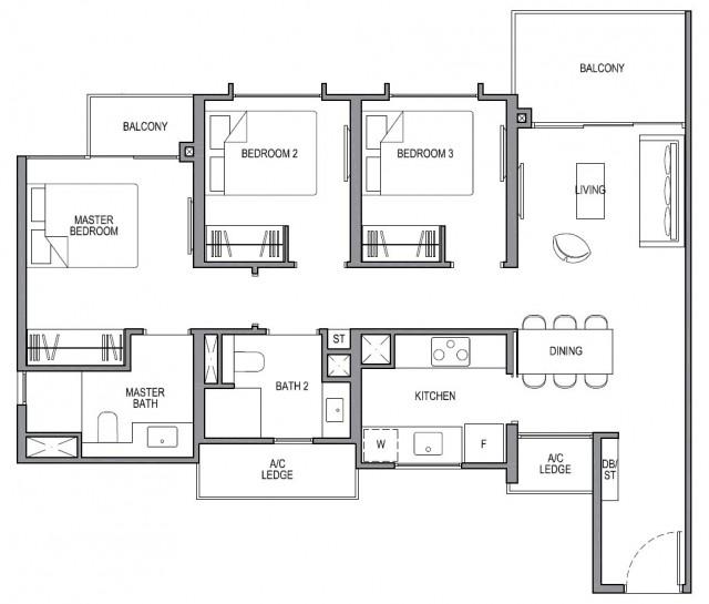 Condominium for Rent: Potong Pasir, D13, 357687