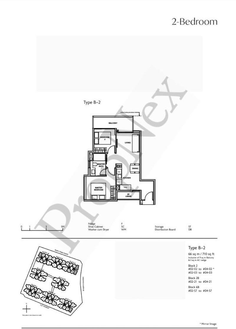 ROYALGREEN Condominium For Rent, $5,000, 2 Bed 1 Bath 710 sqft $7.04 psf