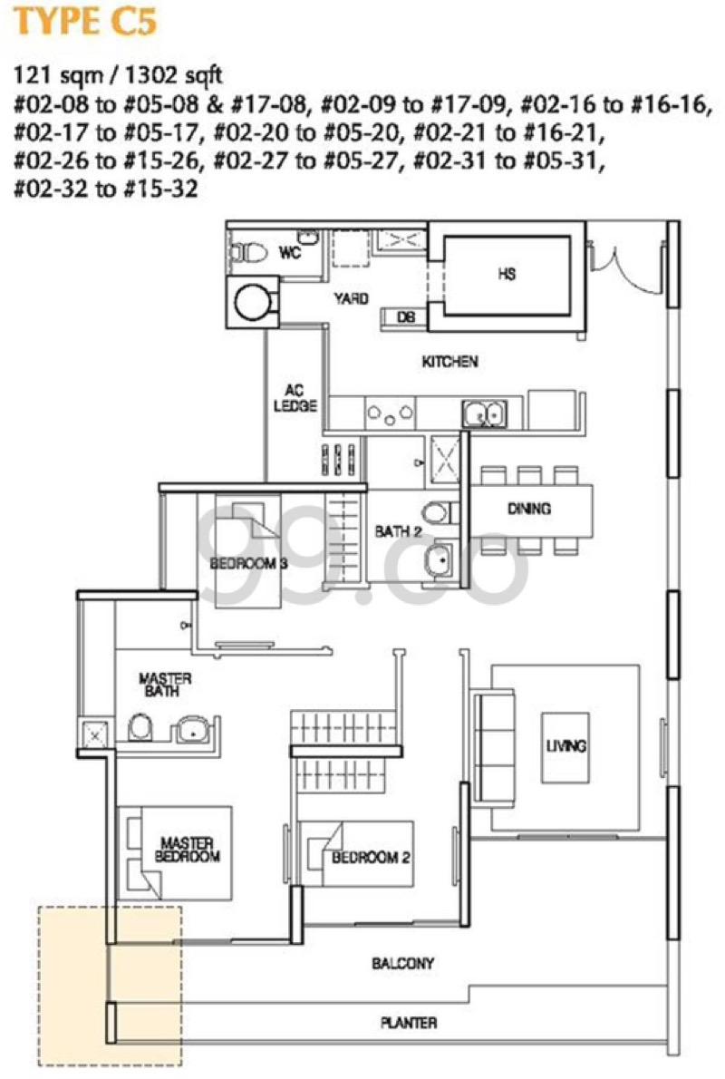 Condominium for Rent: Yishun, D27, 769130
