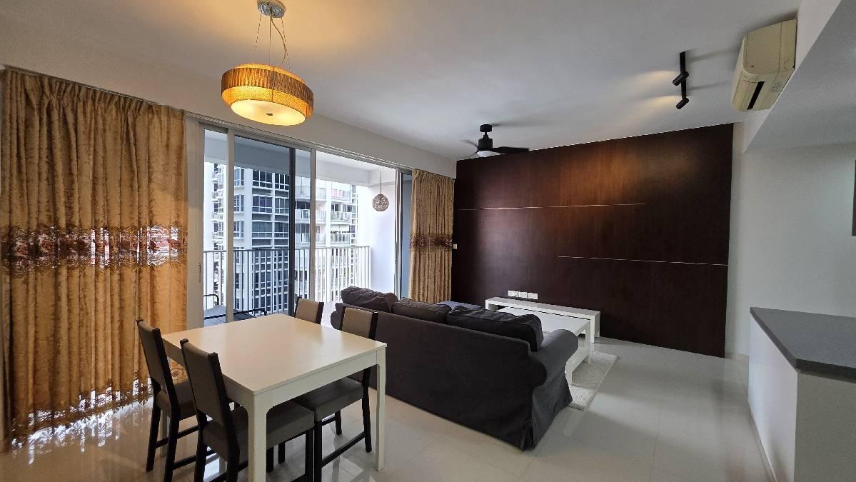 OASIS @ ELIAS Condominium For Rent, $4,700, 3 Bed 3 Bath 1,249 sqft $3.76 psf
