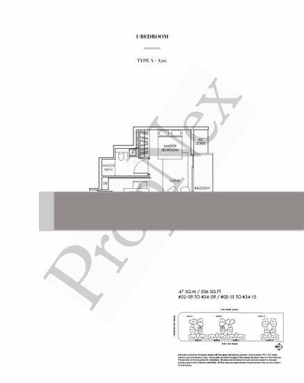 Highline Residences Condominium For Rent, $4,000, 1 Bed 1 Bath 506 sqft $7.91 psf