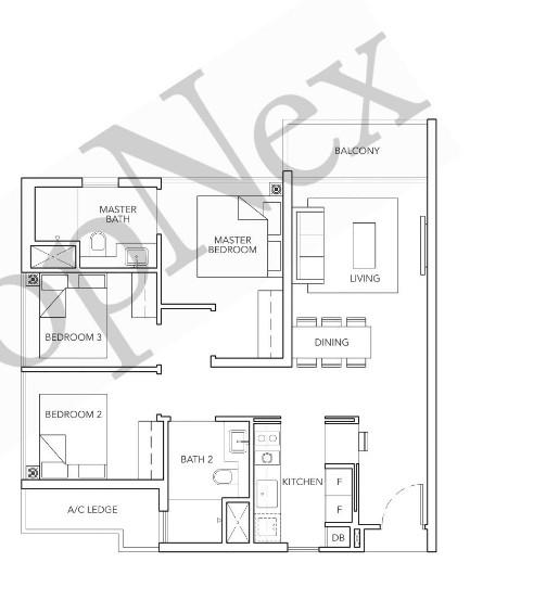 Condominium for Rent: D08, 209999