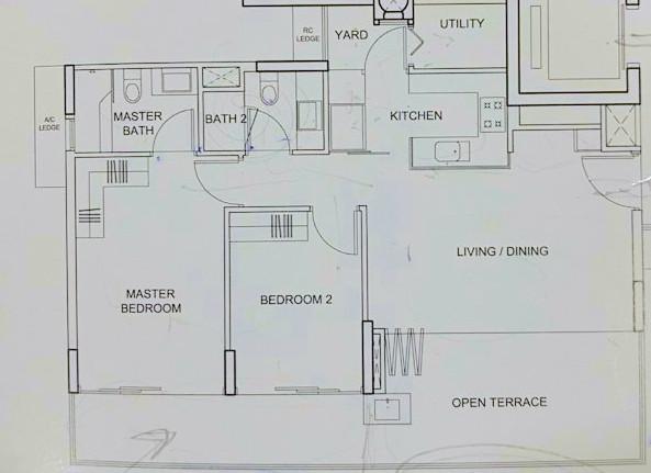 Watertown Condominium For Rent, $4,500, 2 Bed 2 Bath 1,055 sqft $4.27 psf