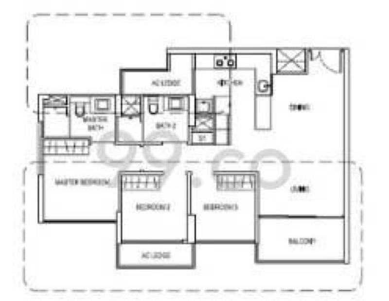 Condominium for Rent: D22, 608535