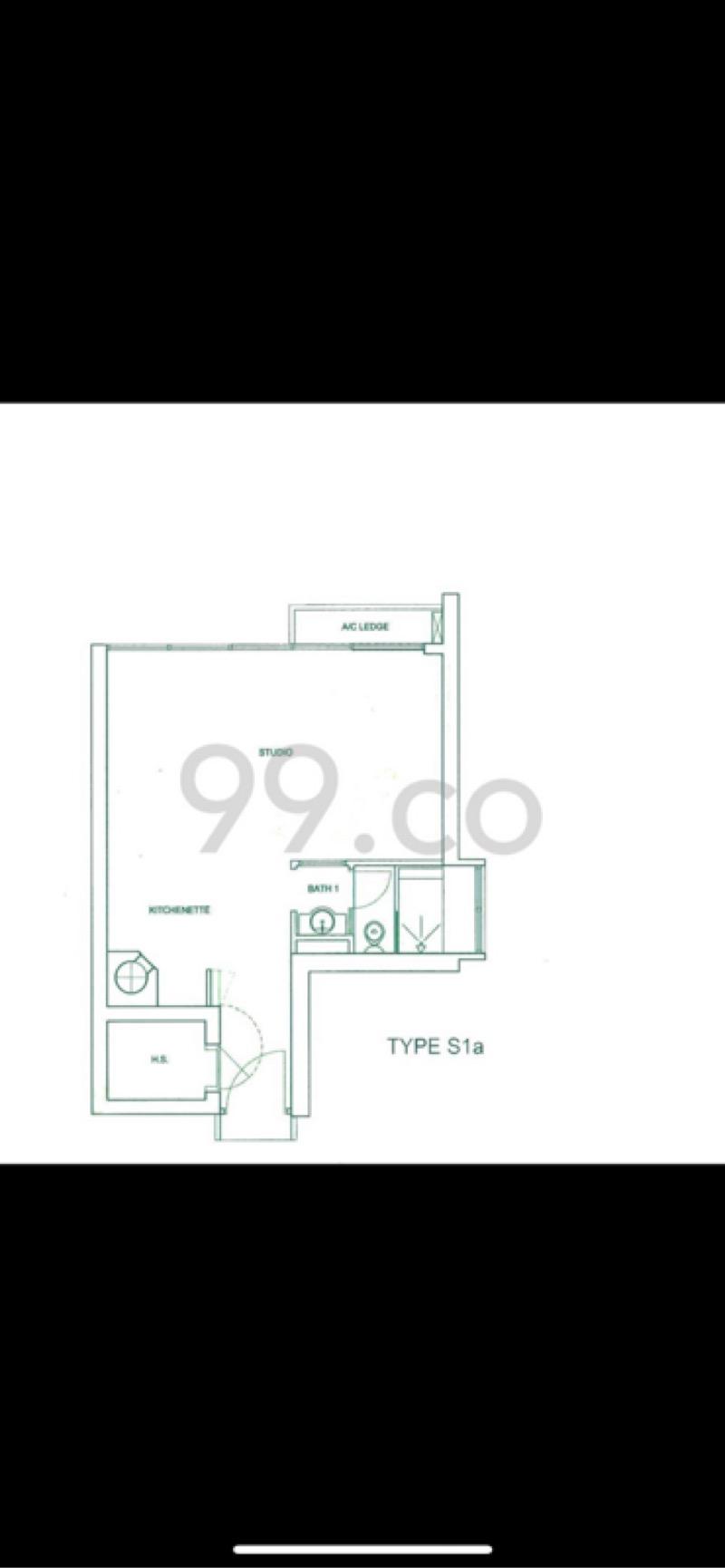 Apartment for Rent: Anson, D02, 078878