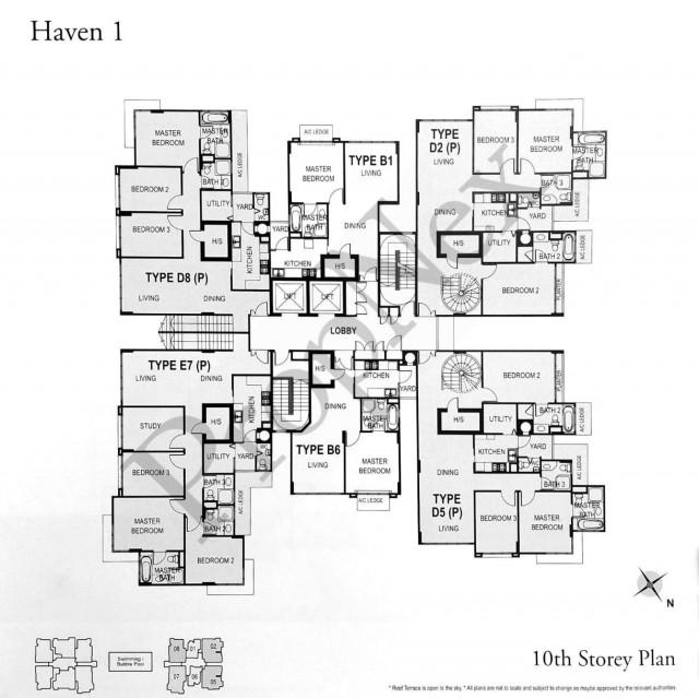 Parc Haven Apartment For Rent, $5,500, 3 Bed 4 Bath 2,669 sqft $2.06 psf