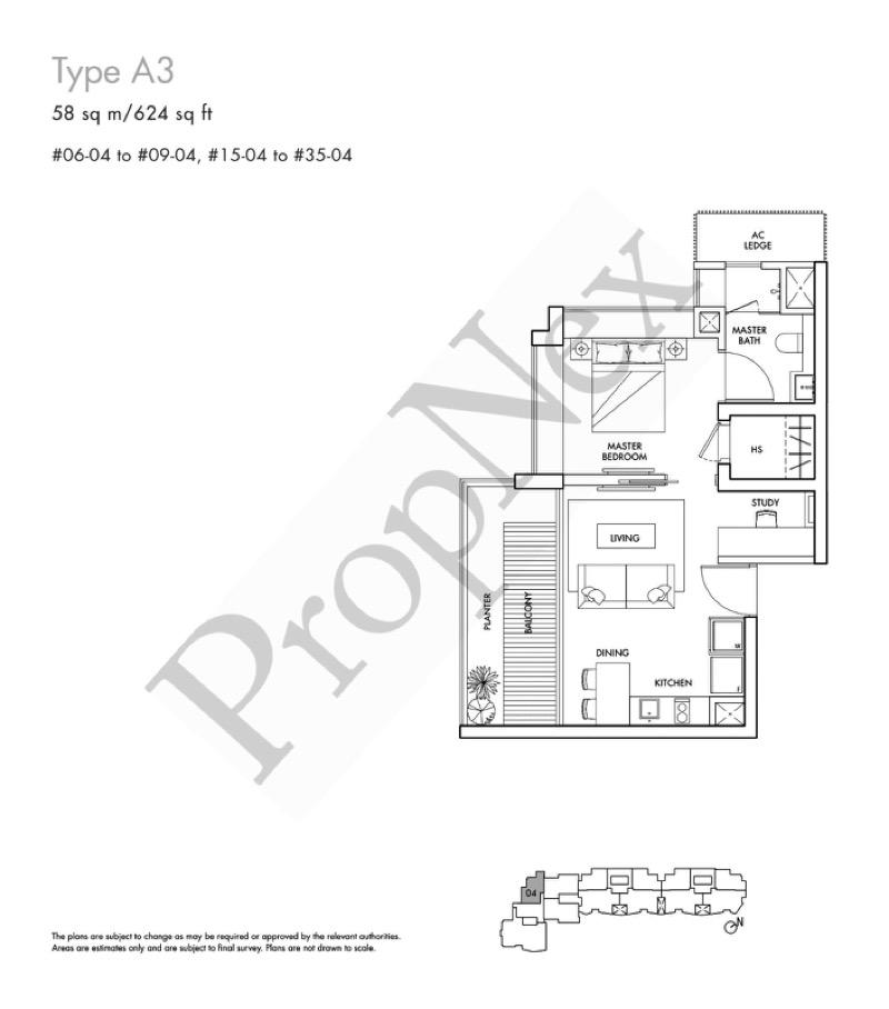 Spottiswoode Residences Condominium For Rent, $4,000, 1 Bed 1 Bath 624 sqft $6.41 psf