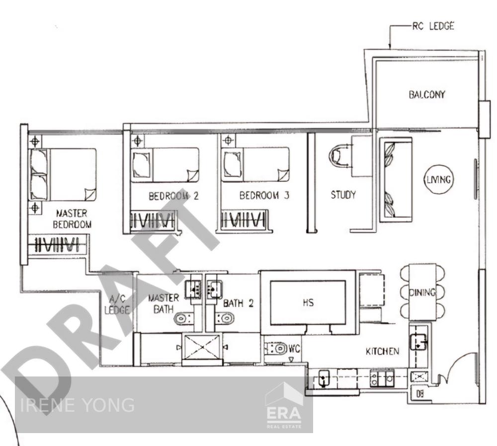 Condominium for Rent: Jalan Lempeng, Clementi, D05, 128807