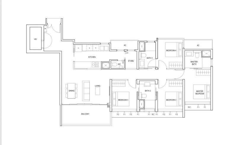 Penrose Condominium Room Rental, $2,200, 1 Bed 1 Bath 200 sqft $11.00 psf
