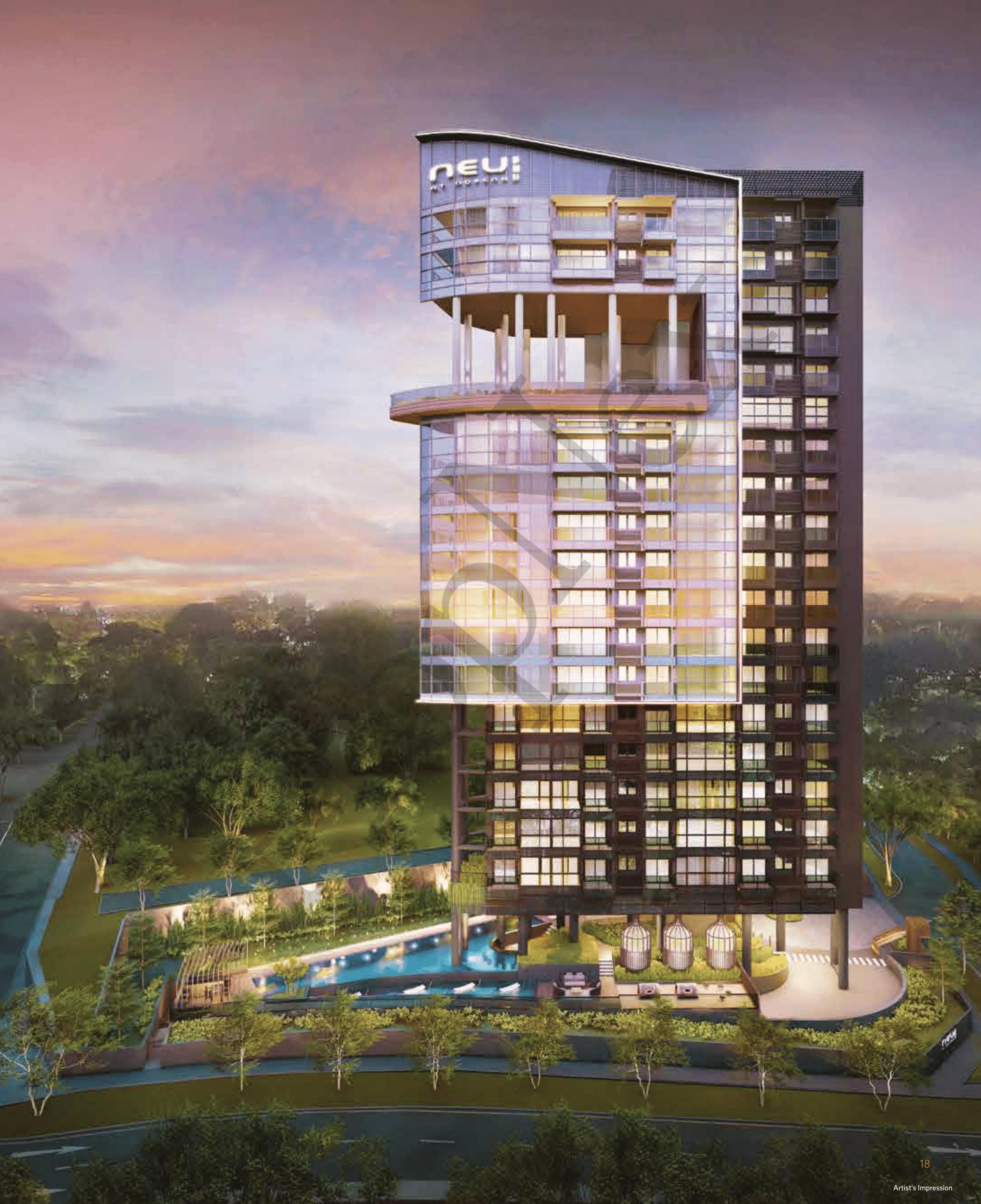 Neu at Novena Condominium For Rent, $5,000, 2 Bed 2 Bath 550 sqft $9.09 psf Condominium | D11  | Prop-GPT the AI-Powered Property Guru