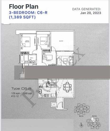 Apartment for Rent: Choa Chu Kang, D23, 689580
