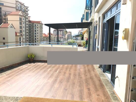 Sanctuary Green Condominium For Rent, $8,600, 4 Bed 4 Bath 2,443 sqft $3.52 psf