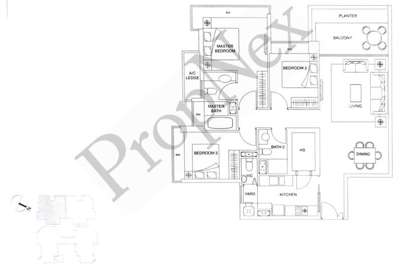 Condominium for Rent: D05, 126794