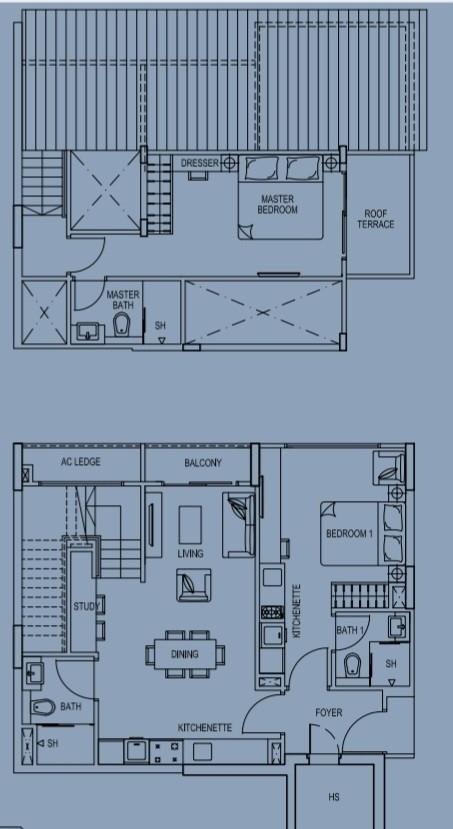 Prestige Point Apartment For Rent, $2,0001 Bath 260 sqft $7.69 psf