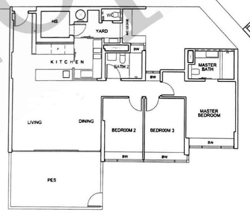 Condominium for Rent: Marine Parade, D15, 449307