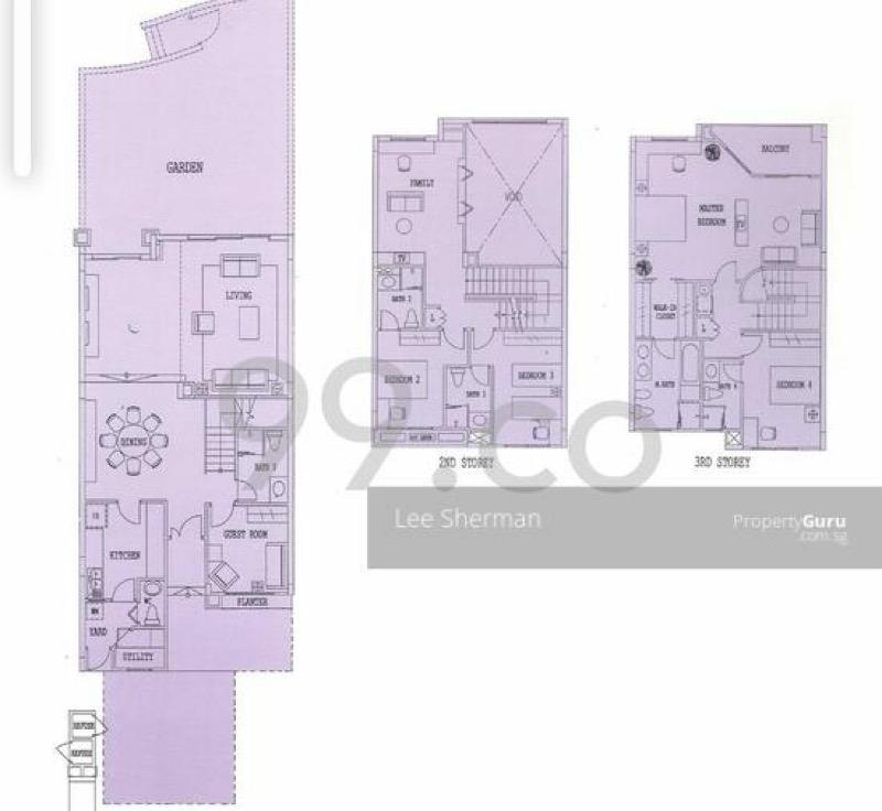Duchess Crest Condominium For Rent, $13,800, 5 Bed 5 Bath 4,295 sqft $3.21 psf