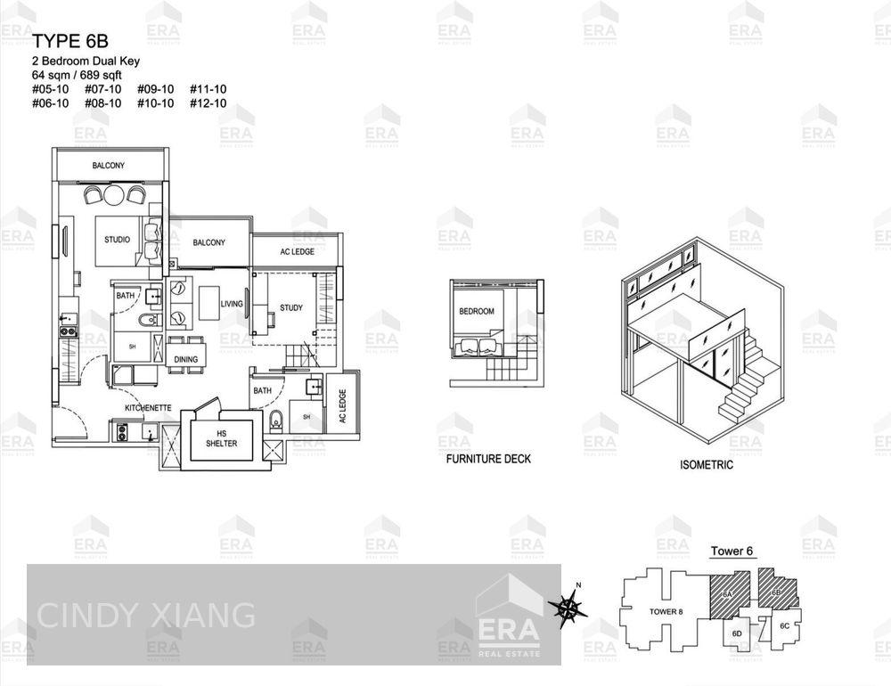 1 Bedder at Urban Vista Just Steps From Mrt
