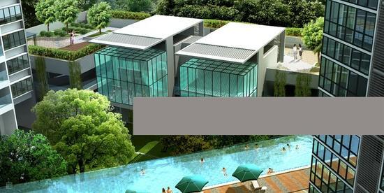 Tresalveo Condominium For Rent, $3,400, 1 Bed 1 Bath 592 sqft $5.74 psf