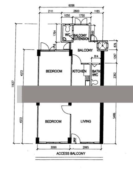 HDB Apartment for Rent: D03, 140081