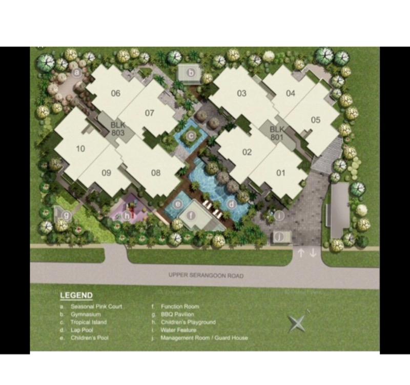 D'Pavilion Condominium For Rent, $6,3004 Bath 1,647 sqft $3.83 psf