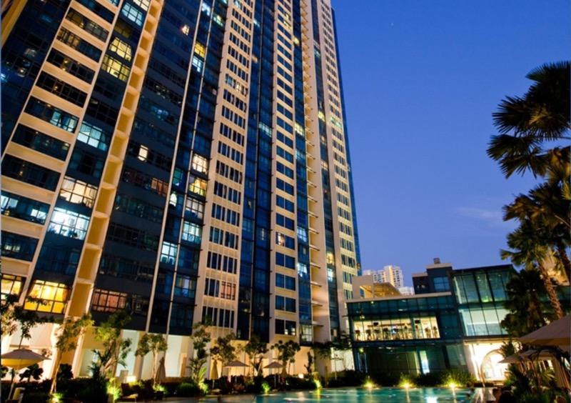 City Square Residences Condominium For Rent, $3,700, 1 Bed 1 Bath 570 sqft $6.49 psf