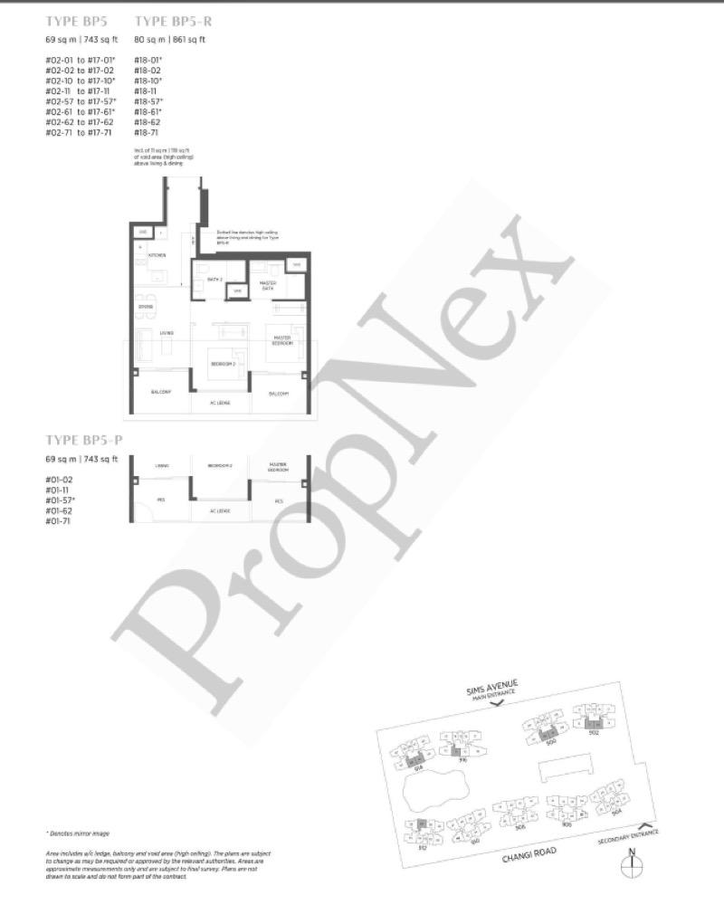 Parc Esta Condominium For Rent, $3,500, 2 Bed 1 Bath 743 sqft $4.71 psf