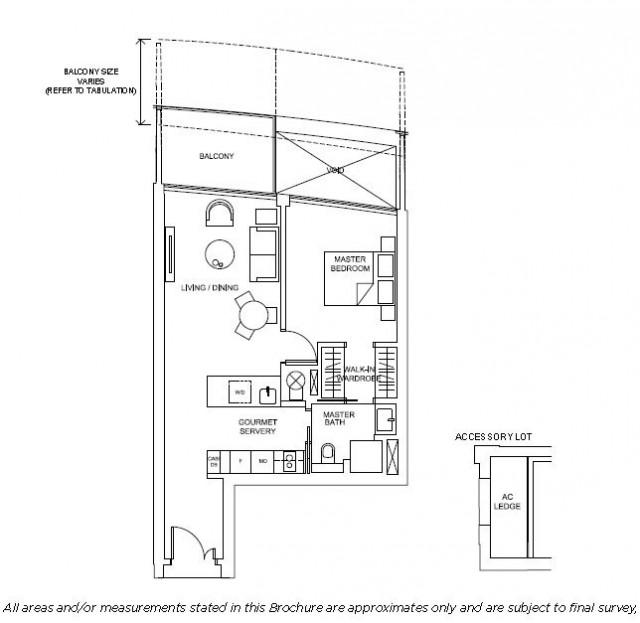 Condominium for Rent: Marina, D01, 018979
