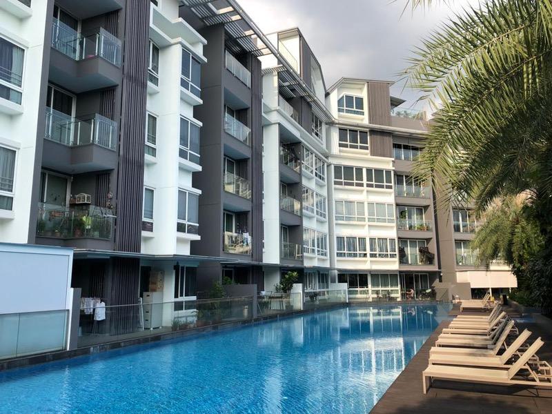 The Sorrento Condominium For Rent, $3,000, 1 Bed 1 Bath 473 sqft $6.34 psf