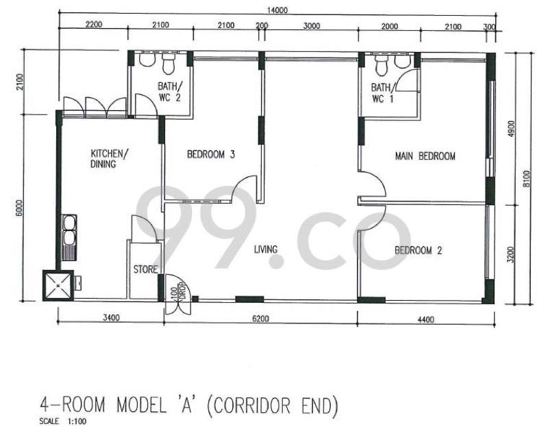 HDB Apartment for Rent: Bukit Panjang, D23, 670413