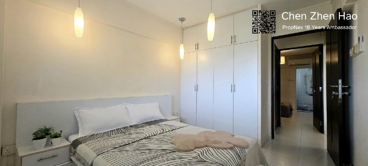 218 Ang Mo Kio Avenue 1 HDB Apartment For Rent, $3,100, 2 Bed 2 Bath 904 sqft $3.43 psf