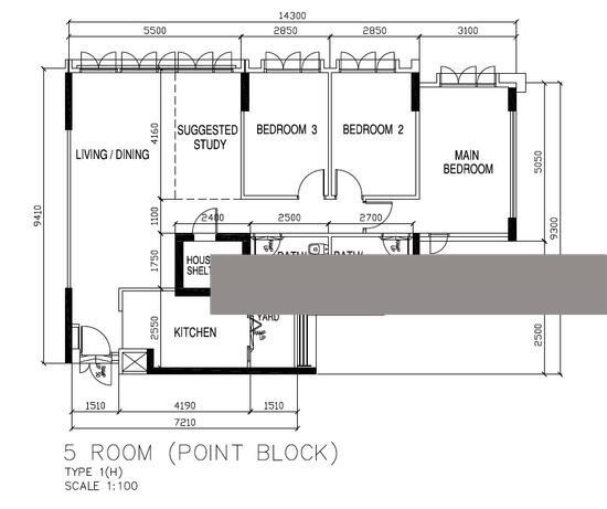 183A Boon Lay Avenue HDB Apartment For Rent, $4,200, 3 Bed 2 Bath 1,206 sqft $3.48 psf