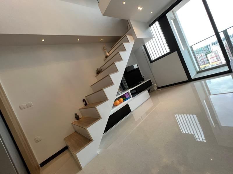 The Poiz Residences Condominium For Rent, $3,499, 1 Bed 1 Bath 592 sqft $5.91 psf