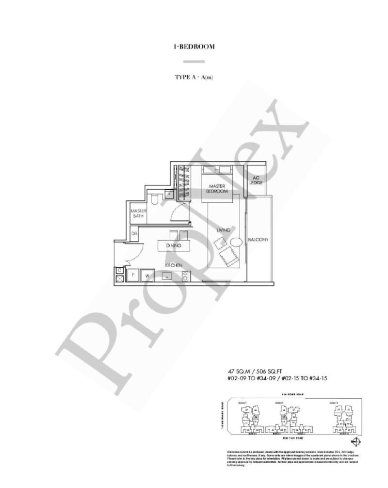 Highline Residences Condominium For Rent, $4,000, 1 Bed 1 Bath 506 sqft $7.91 psf