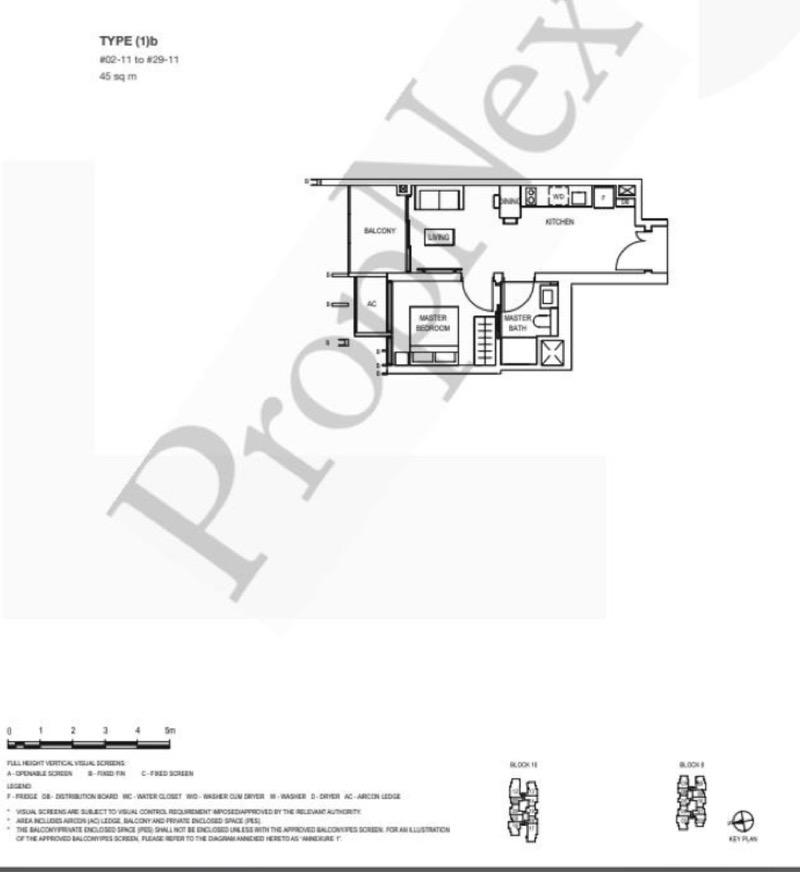 Midwood Condominium For Rent, $3,300, 1 Bed 1 Bath 484 sqft $6.82 psf