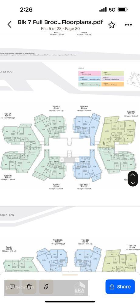 Luxurious Hotel Look Alike 3br Converted Into 2br! View to Believe!