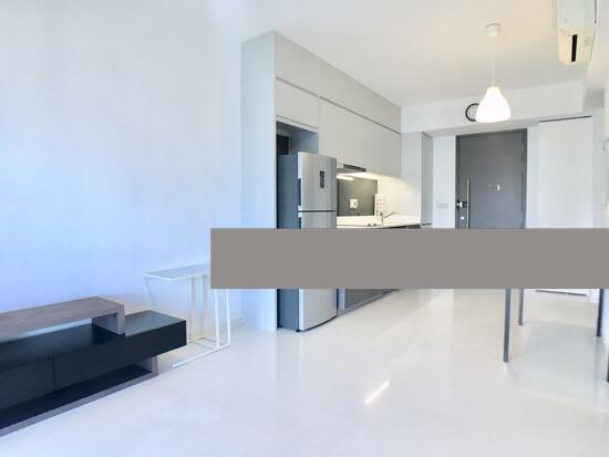 Q Bay Residences Condominium For Rent, $3,100, 1 Bed 1 Bath 517 sqft $6.00 psf