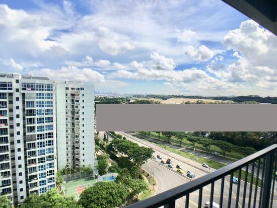 Q Bay Residences Condominium For Rent, $3,100, 1 Bed 1 Bath 517 sqft $6.00 psf