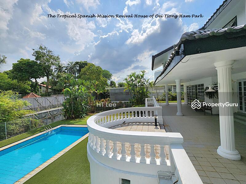 Prop-GPT: Bungalow: D10  The Tropical Spanish Mission House of Oei Tiong Ham Park