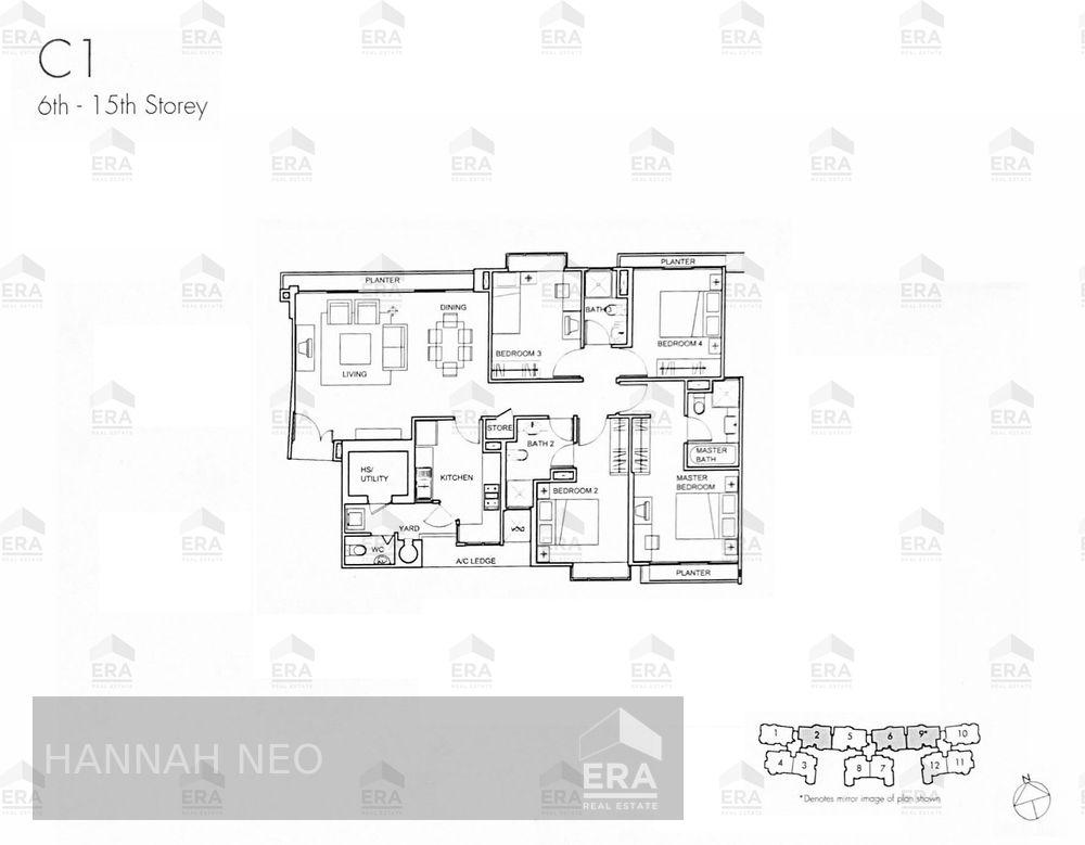 Condominium for Rent: Serangoon Avenue 3, Serangoon, D19, 554774